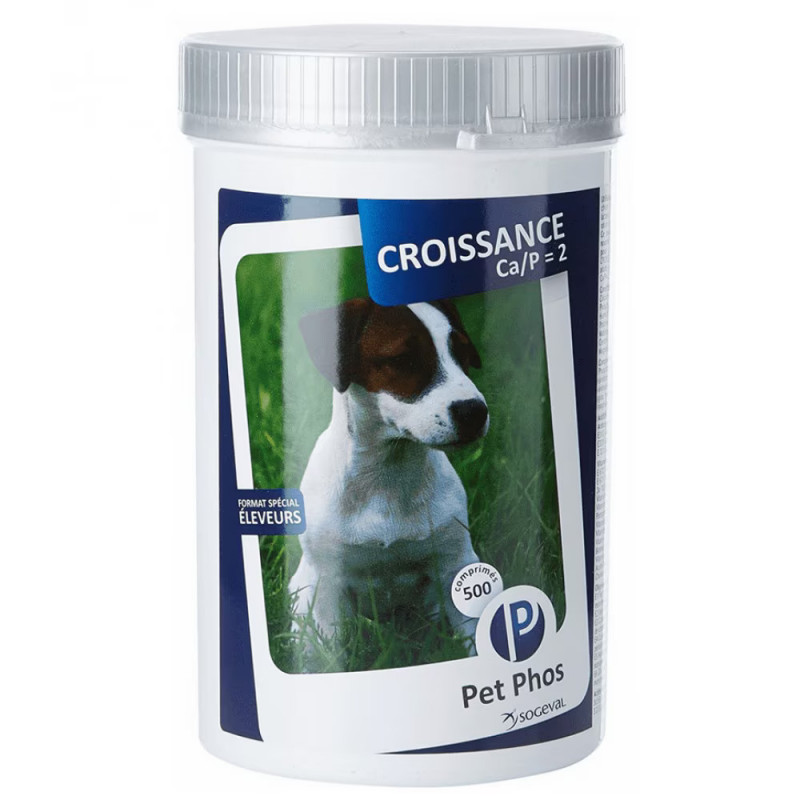 Pet Phos Croissance Ca/P2 - 500 tablete